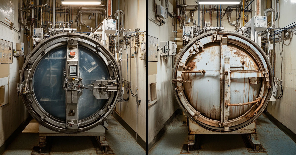 Leia mais sobre o artigo Conserto ou Nova Autoclave? A Verdade Que Ninguém Te Conta!